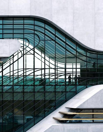 Pierre Vives building . Montpellier . Zaha Hadid