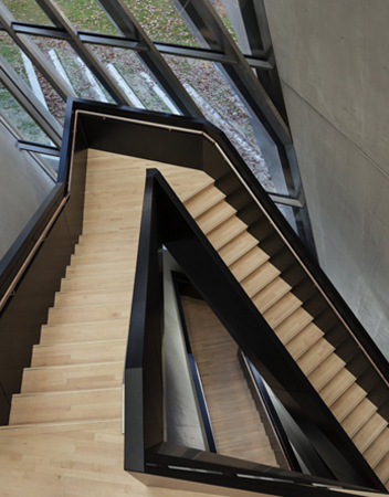 Eli & Edythe Broad Art Museum . Zaha Hadid Architects . Michigan State University . East Lansing.  USA