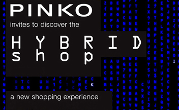  	Pinko store . Hybrid shop . MIlano . Italy